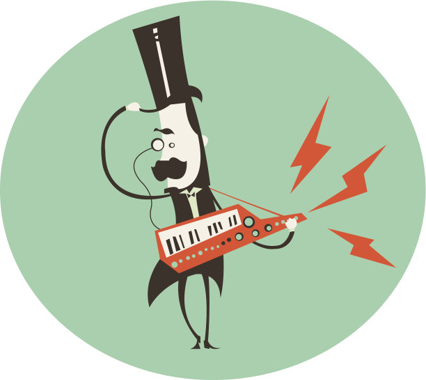 复古绅士摇滚图片下载