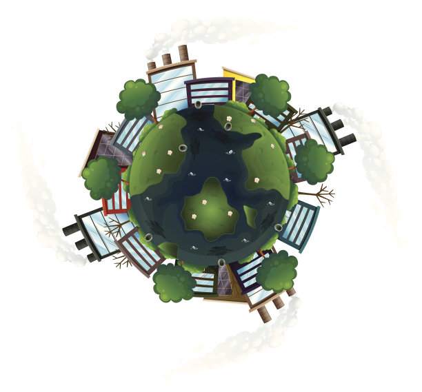 地球的鸟瞰图图片下载