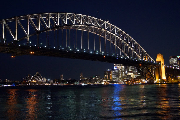 悉尼港之夜图片下载