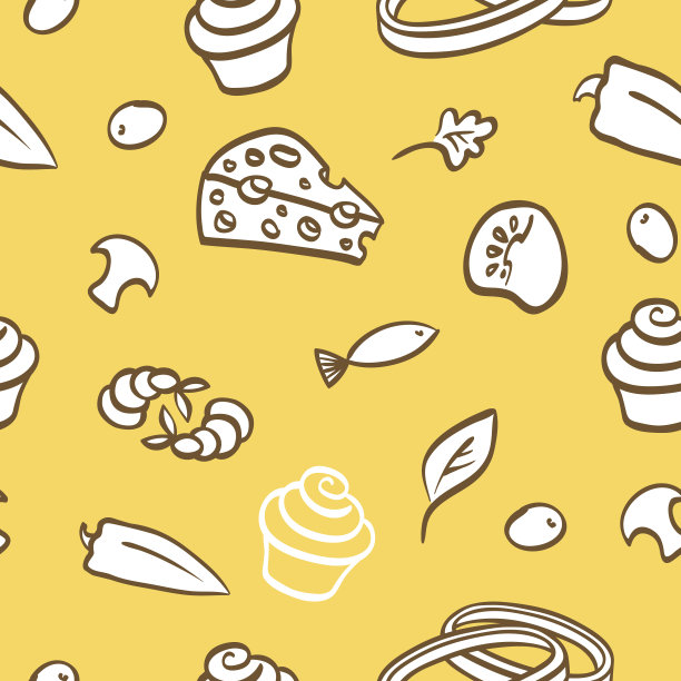 食物无缝模式图片下载