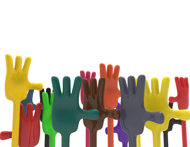 举起手来素材图片