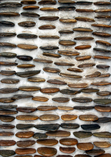 河岩石墙纹理背景图片下载