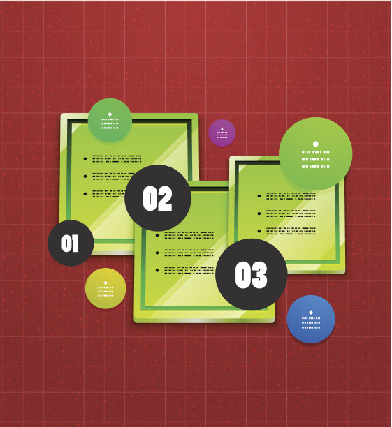 光滑的信息图表的横幅图片下载