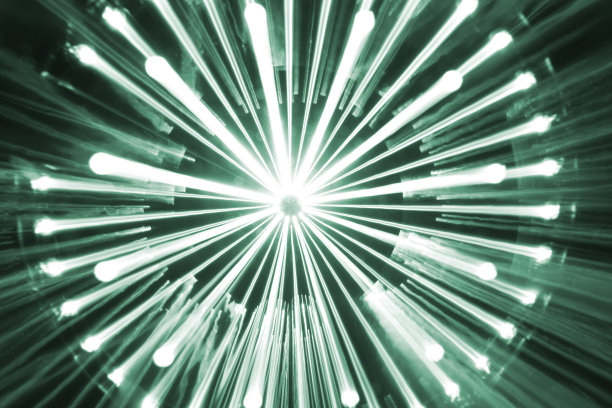 绿色光束图片下载