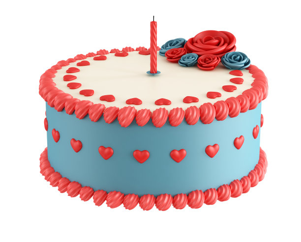 生日蛋糕图片下载