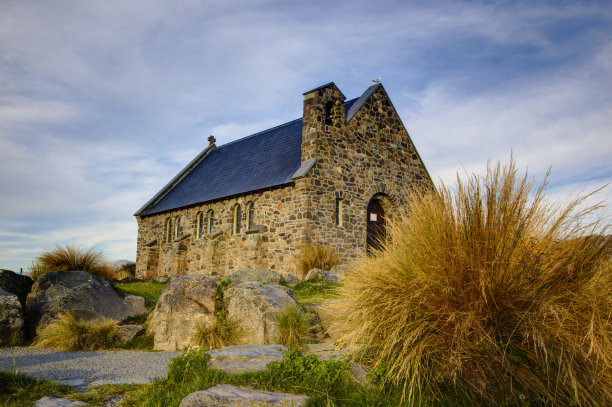 新西兰良牧教堂图片下载