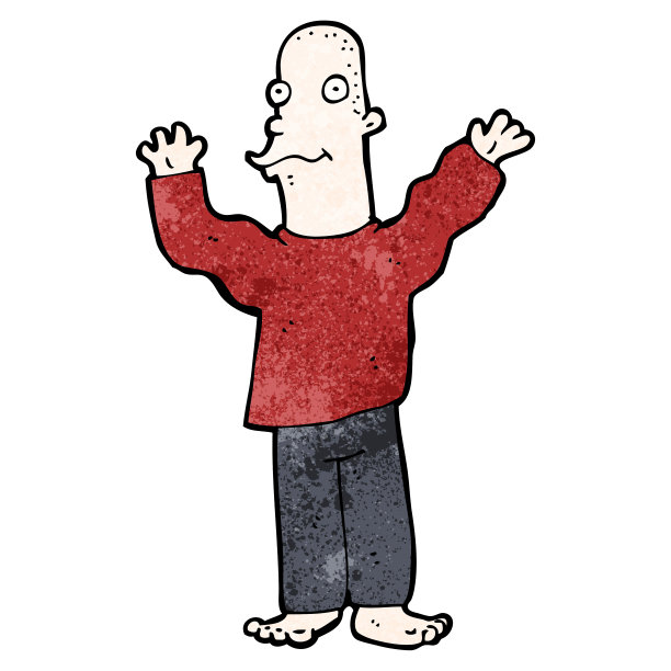 卡通激动人图片下载