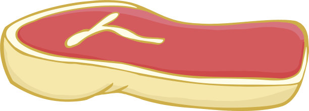 卡通生牛排图片下载