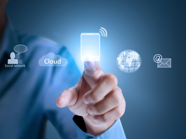 按下现代社会的按钮图片下载