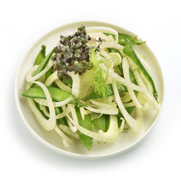 健康的茴香沙拉加糖图片下载