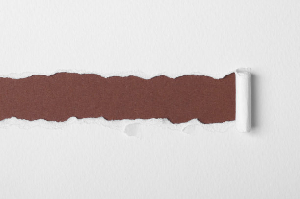 白色撕纸图片下载