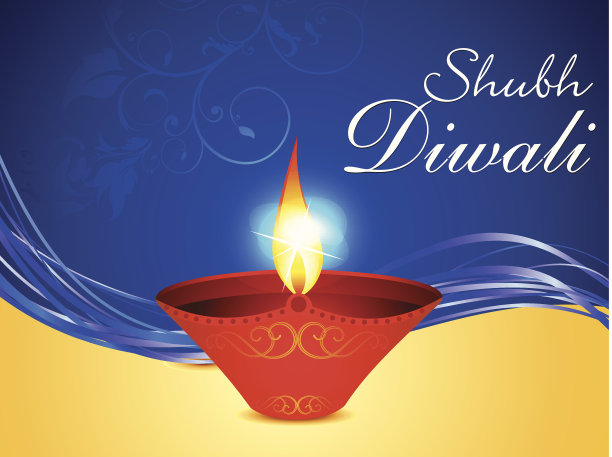 抽象艺术排灯节墙纸图片下载