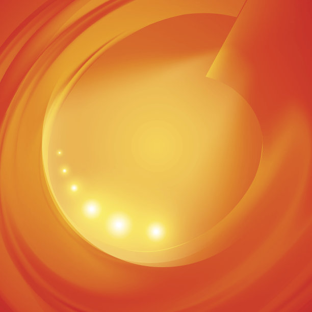 橙色和黄色漩涡背景图片下载