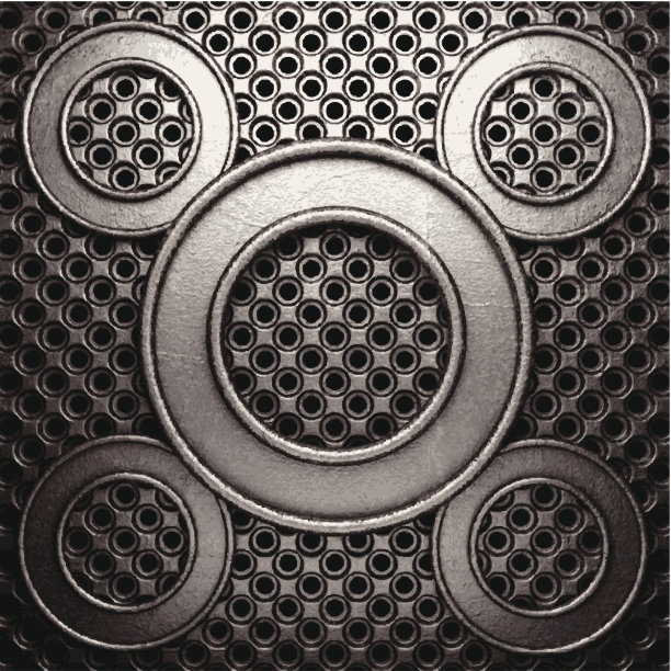 金属墙面背景图片下载