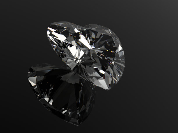 白色底色钻石，高品质图片下载