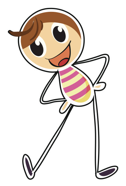 一个人锻炼的草图图片下载