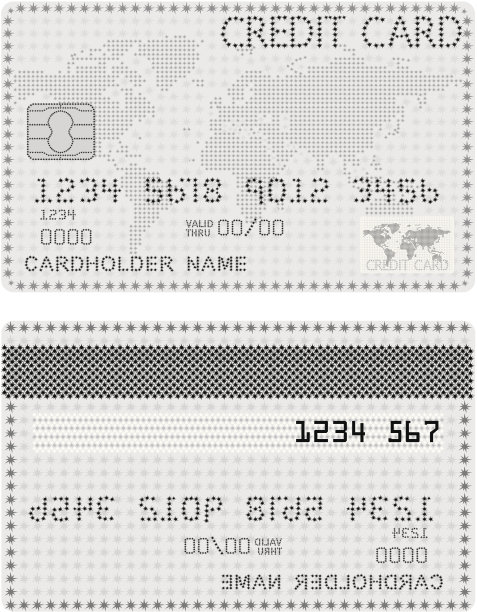黑白星星信用卡。图片下载