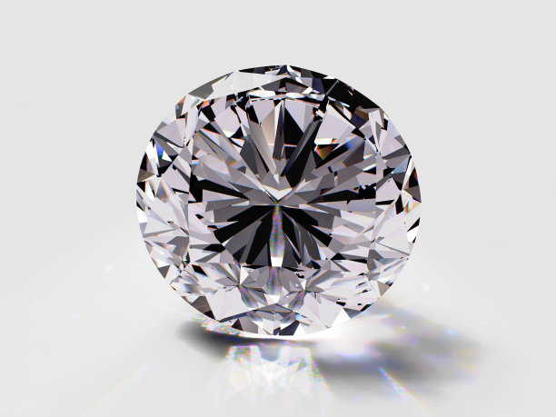 高质量的白底钻石图片下载