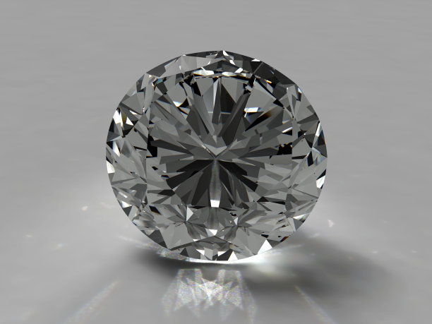 高质量的白底钻石图片下载