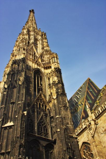 Stephansdom在奥地利维也纳图片下载