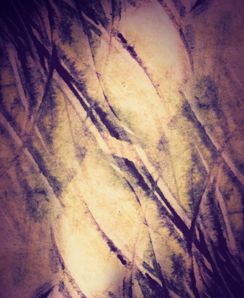 水彩自然画素材图片