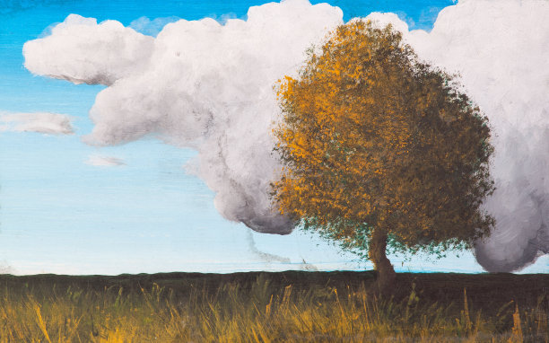 风景，在画布上作画图片下载