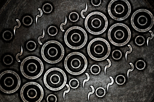 现代黑眼圈grunge纹理图片下载