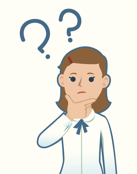 女人想着手扶着下巴图片下载