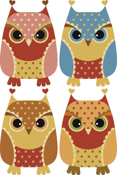 有趣的猫头鹰图片下载