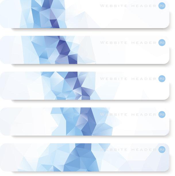 抽象的马赛克横幅图片下载