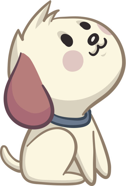 狗抬头图片下载