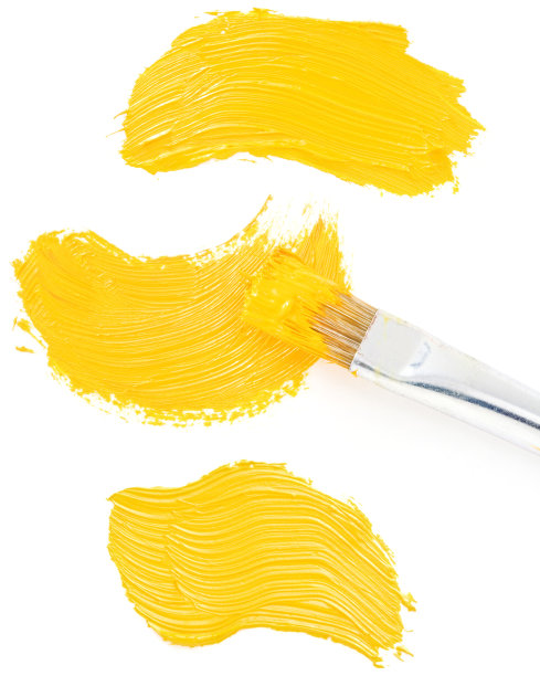 油漆斑点孤立在白色上图片下载