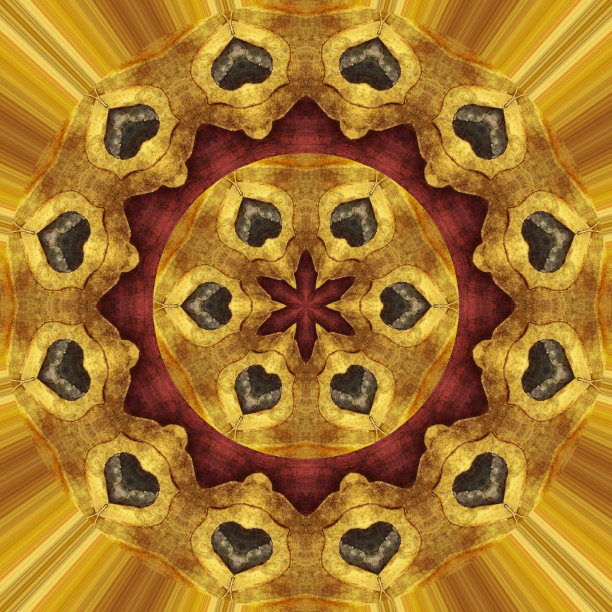 金色东方装饰图片下载