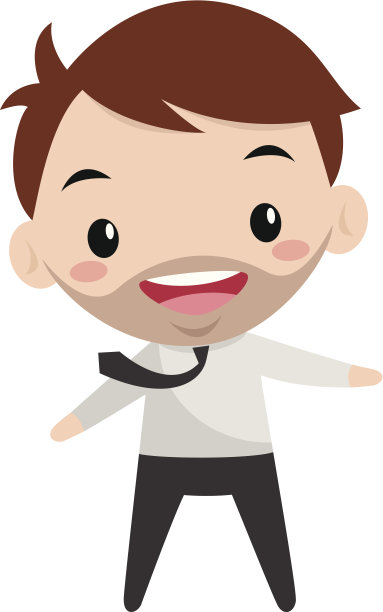 年轻的经理微笑图片下载