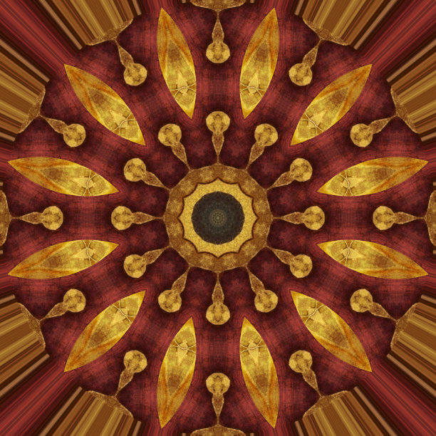 金色东方装饰图片下载