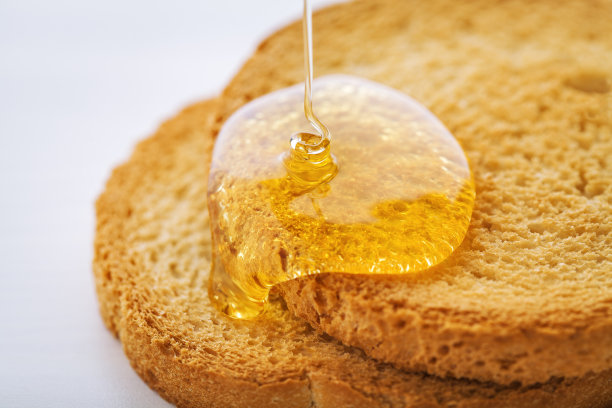 面包干和蜂蜜图片下载