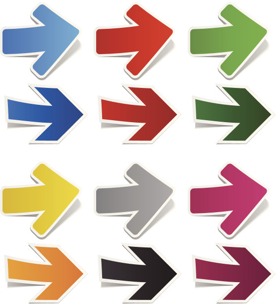 向量与箭头的集合图片下载