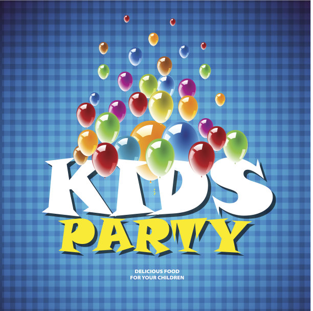 孩子们聚会的邀请图片下载