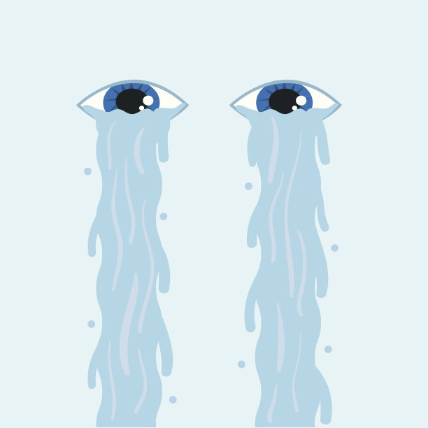 眼睛流眼泪图片下载
