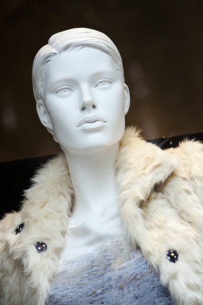 白色的人体模型仿真图片下载