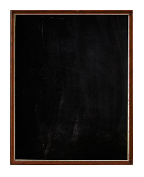 木制画框黑板黑板复制空间图片下载