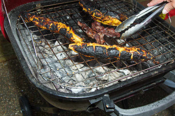 烤大蕉和浅田肉图片下载