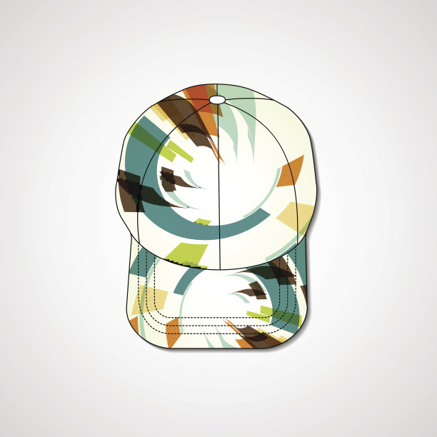 顶帽上的抽象插图图片下载