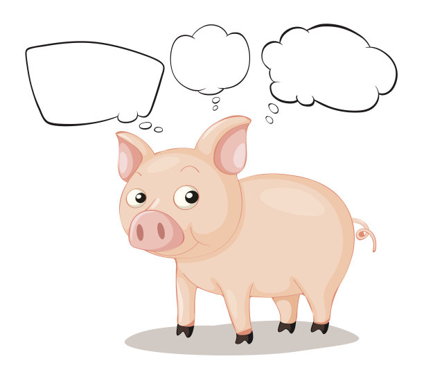 空呼的猪图片下载