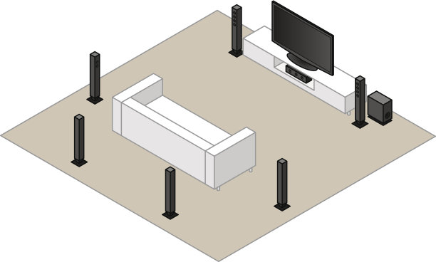家庭影院图片下载