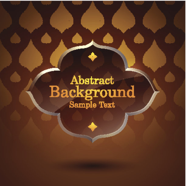 亚洲灵感的抽象背景金色和棕色图片下载