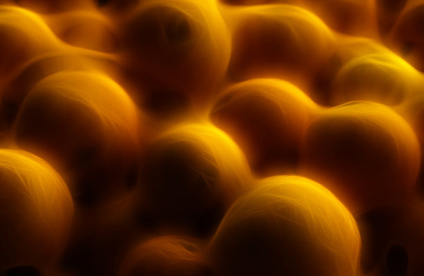 柔软流动的能量球图片下载