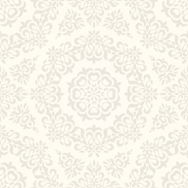无缝华丽复古图案。图片下载