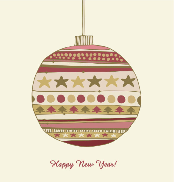 华丽的圣诞玩具与许多细节图片下载