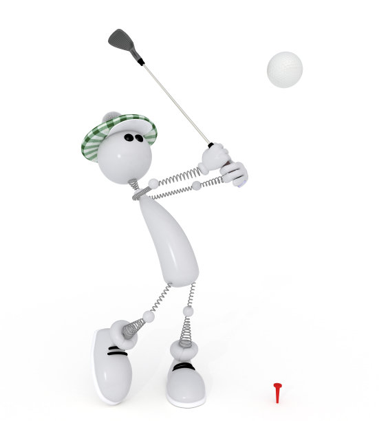 3d小矮人golfist。图片下载